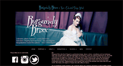 Desktop Screenshot of burgundybrixx.com
